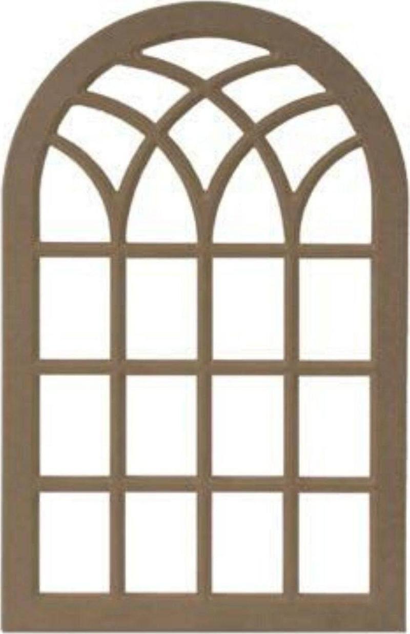 Dekoratif Hint Model Duvar Mdf Pencere 41x64