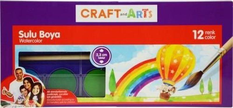 Craft Art Sulu Boya 12 Li Küçük