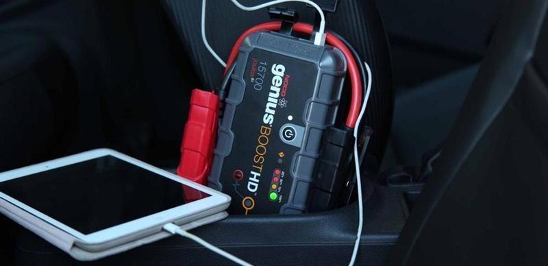 Genius GB70 12V 2000Amp Ultrasafe Lityum Akü Takviye + Powerbank + Led Lamba