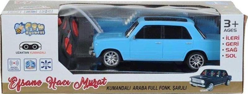 Oyuncak Uzaktan Kumandalı Pilli Araba 20 Cm Hacı Murat Cn2051 (Karışık Renk 1 Adet)