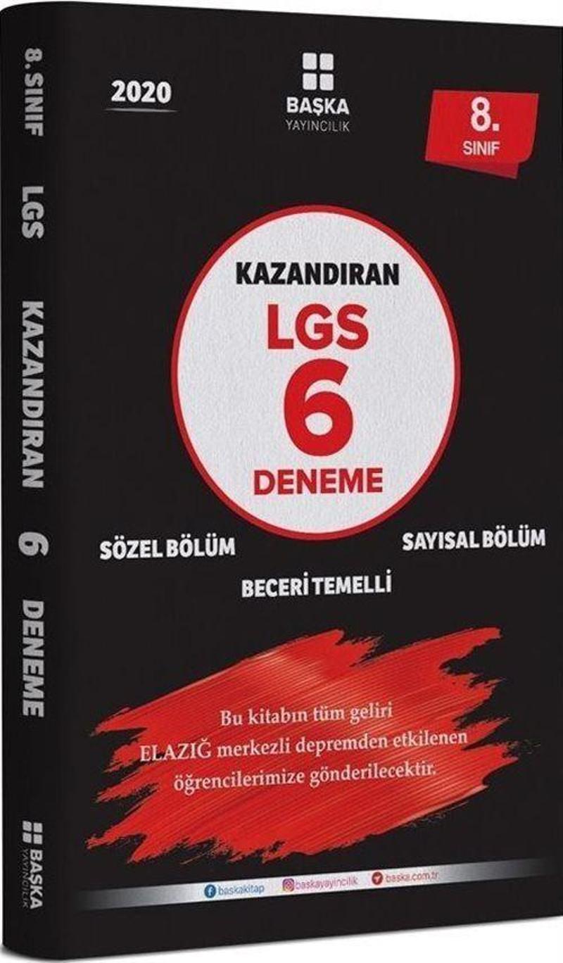 2020 Kazandıran LGS 6 Deneme