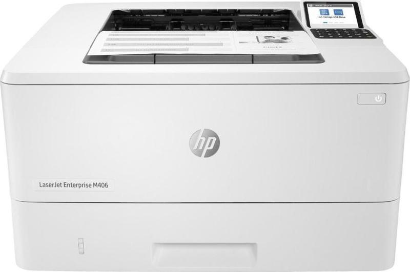 3PZ15A (M406dn) LaserJet Enterprise Dubleks + Network Mono Lazer Yazıcı