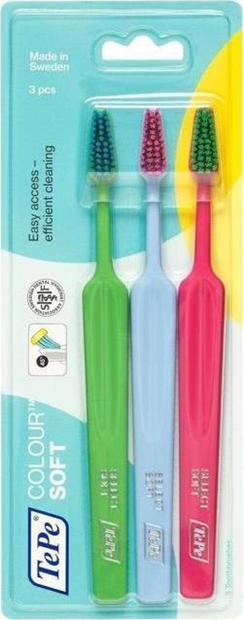 Diş Fırçası Select Colour Soft 3'lü