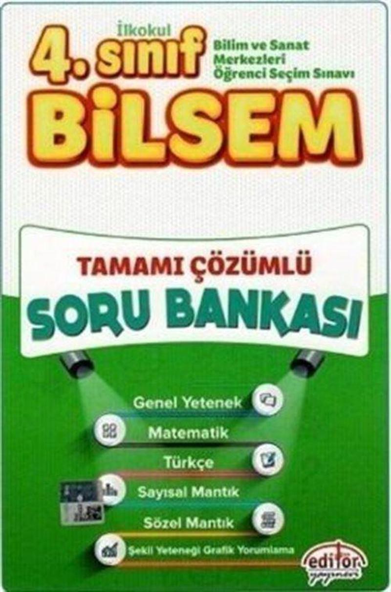 4. Sınıf Bilsem Tamamı Çözümlü Soru Bankası