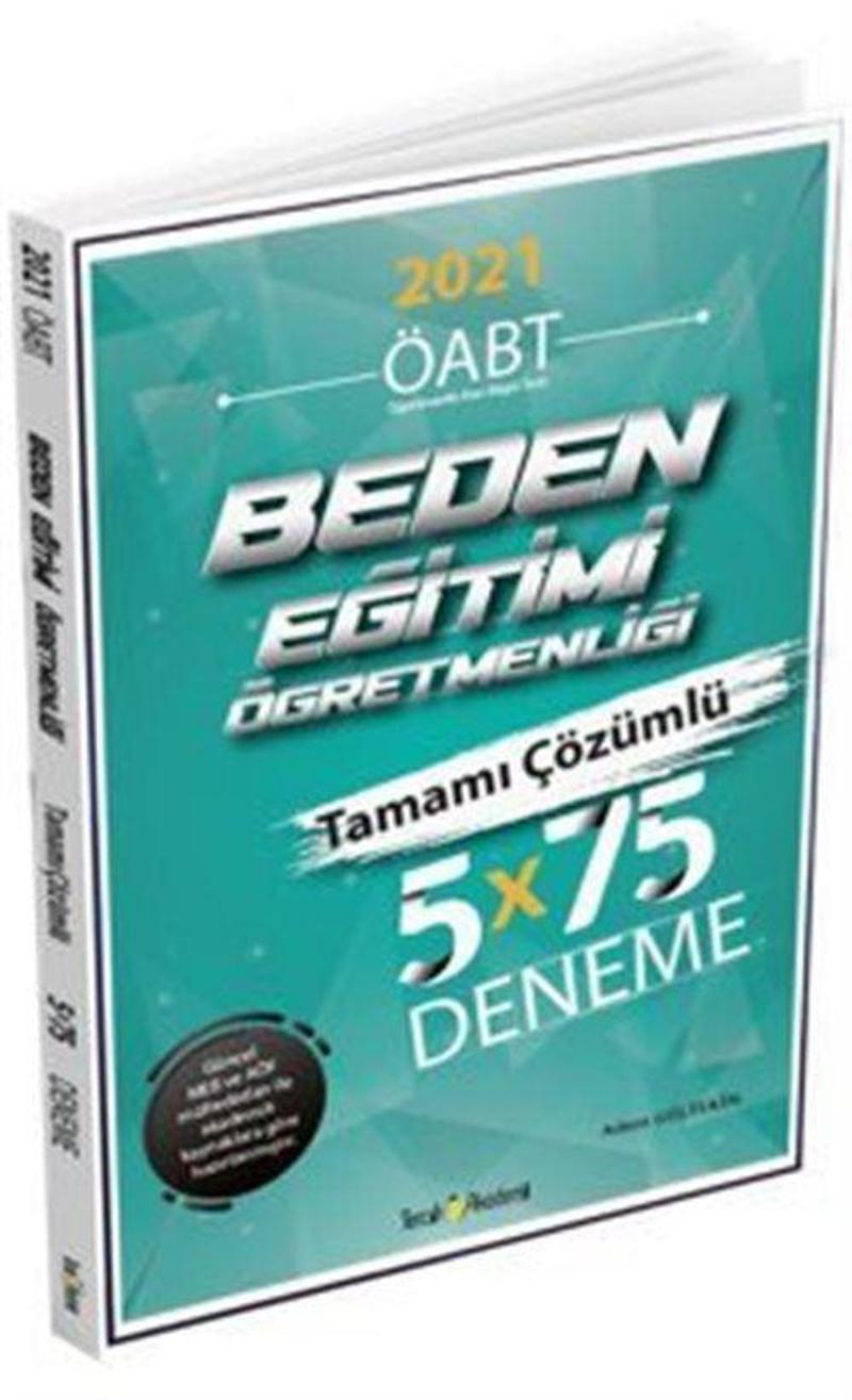 2021 ÖABT Beden Eğitimi Öğretmenliği Tamamı Çözümlü 5x75 Deneme