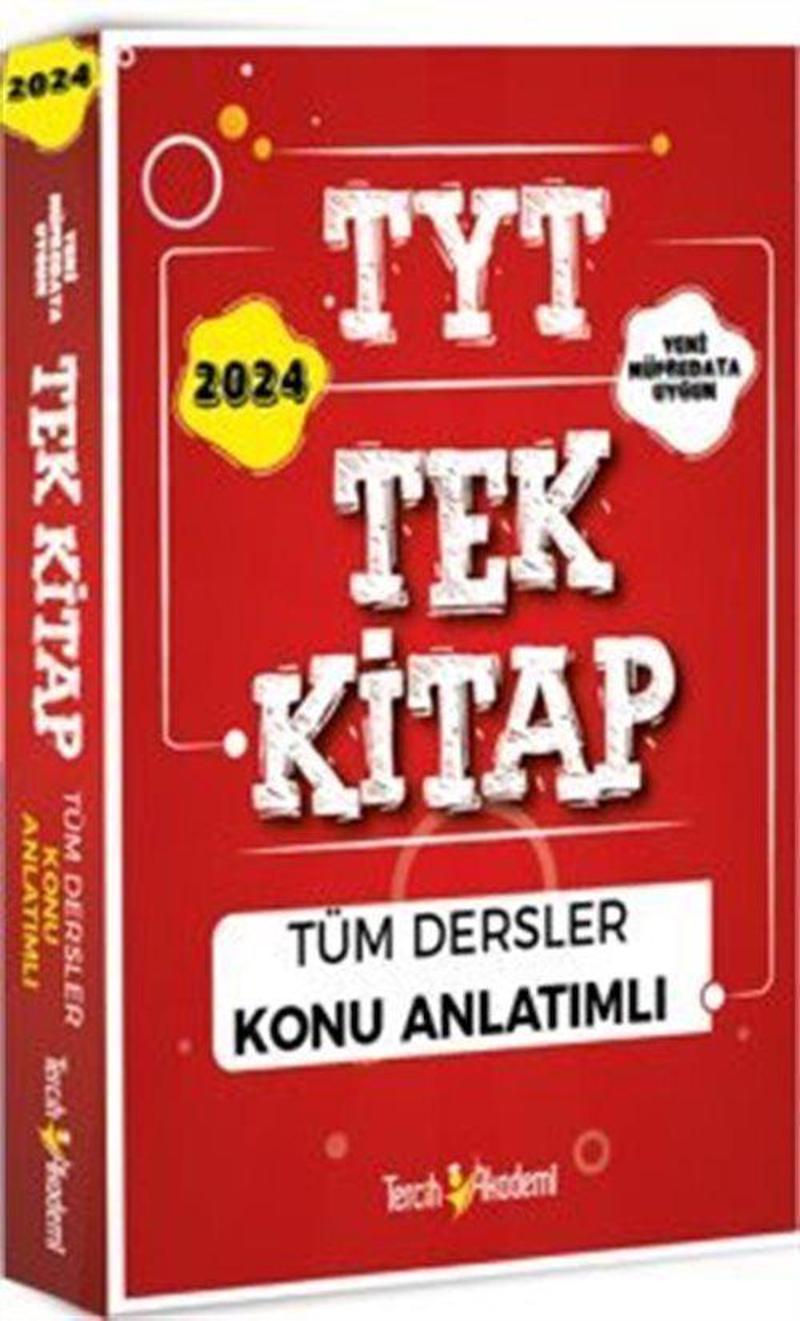 TYT Tek Kitap 2024 Tüm Dersler Konu Anlatımlı