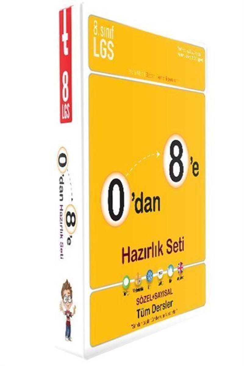 LGS 0'dan 8'e Hazırlık Seti Sözel-Sayısal