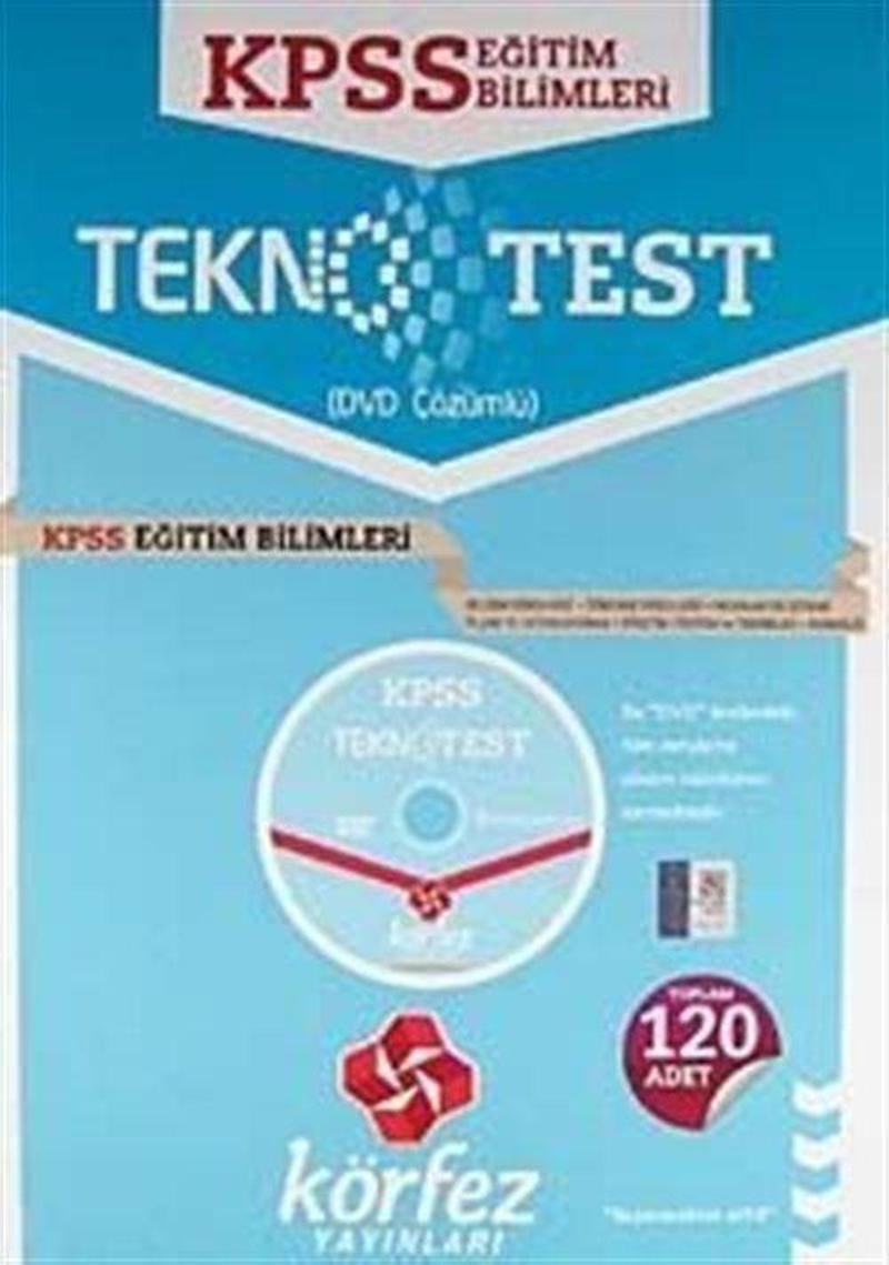KPSS Eğitim Bilimleri Teknotest (Dvd Çözümlü)
