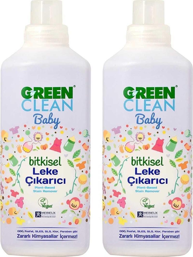 Baby Bitkisel Leke Çıkarıcı 1000 Ml - 2'Li Set