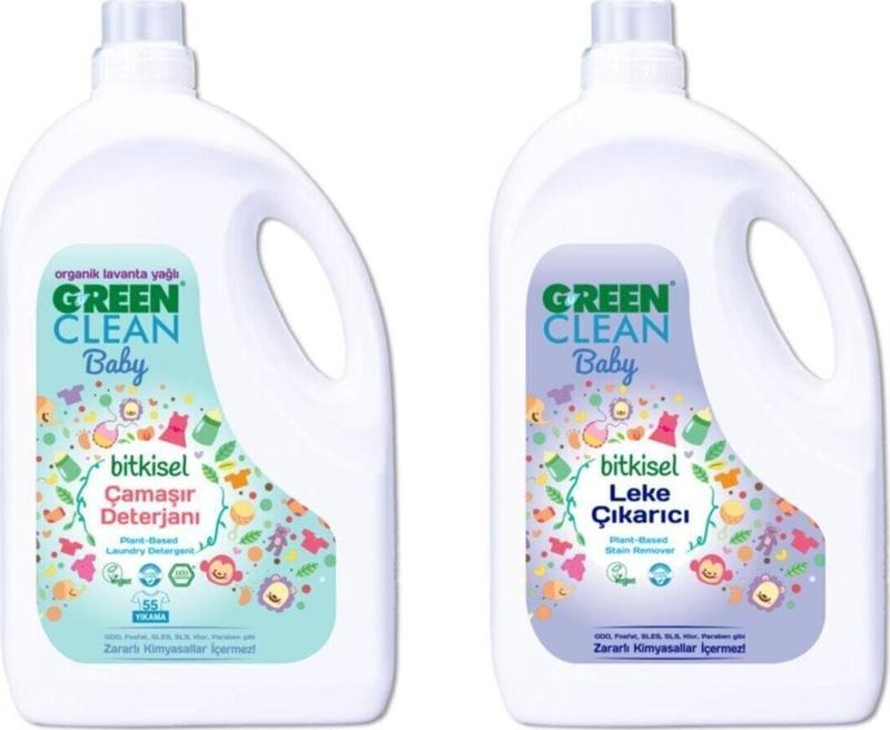 Bitkisel Baby Çamaşır Deterjanı 2750Ml Ve Baby Leke Çıkarıcı 2750Ml