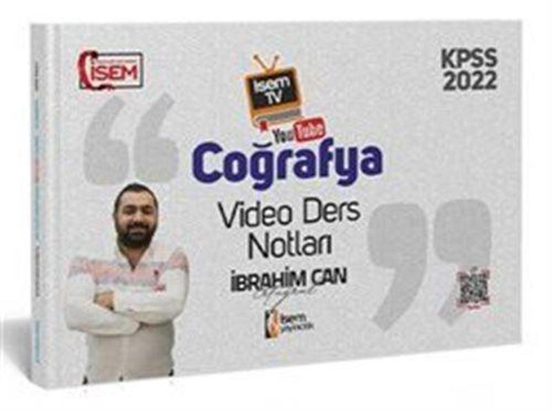 2022 İsem TV KPSS Genel Kültür Coğrafya Video Ders Notu