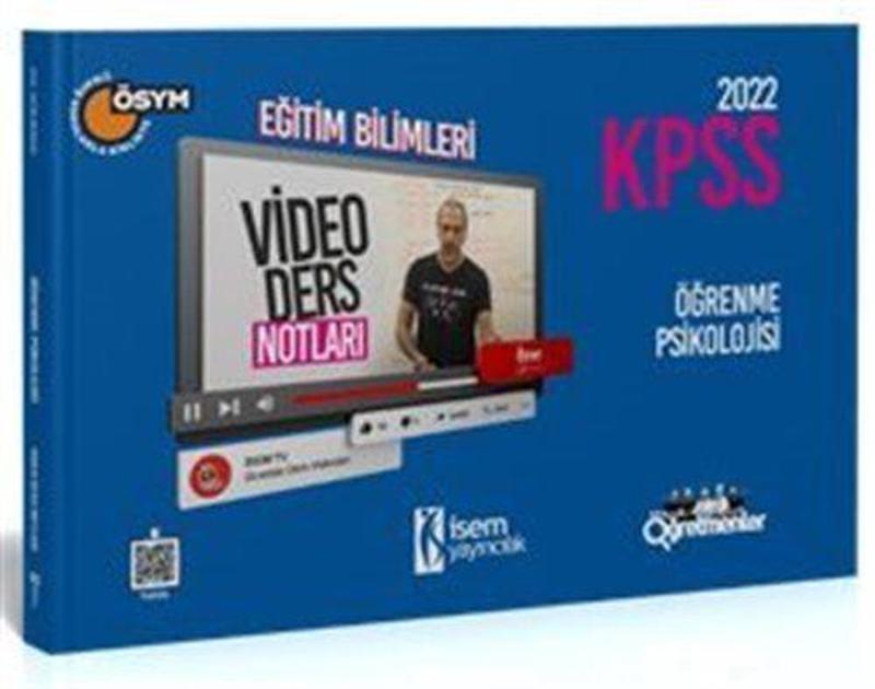 2022 KPSS Eğitim Bilimleri Öğrenme Psikolojisi Video Ders Notu