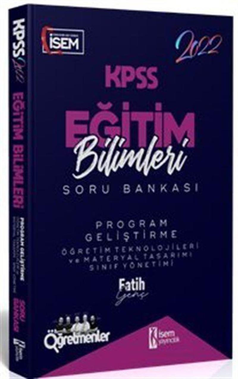 2022 KPSS Eğitim Bilimleri Program Geliştirme Çözümlü Soru Bankası