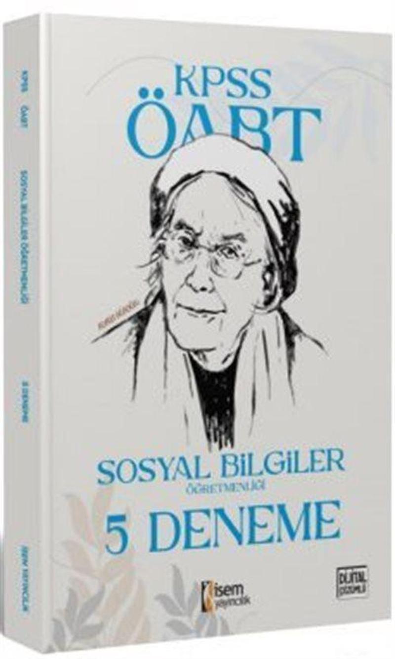 2023 KPSS ÖABT Sosyal Bilgiler Öğretmenliği 5 Deneme