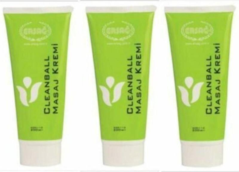 Cleanball Masaj Kremi 3×100 Ml