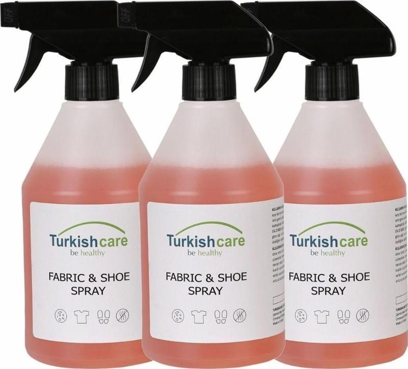 Ayakkabı ve Kumaş Temizleme Spreyi 3x500 ml 3' lü Set