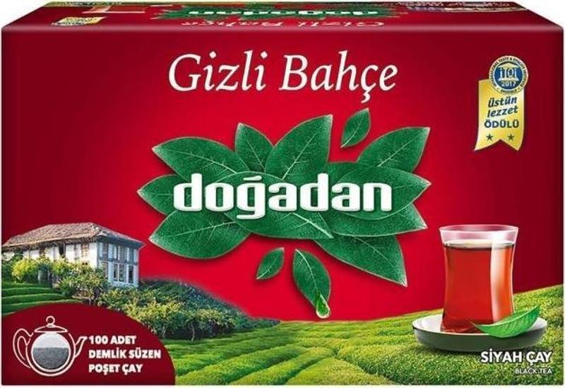 Gizli Bahçe Demlik Poşet Çay 100'lü