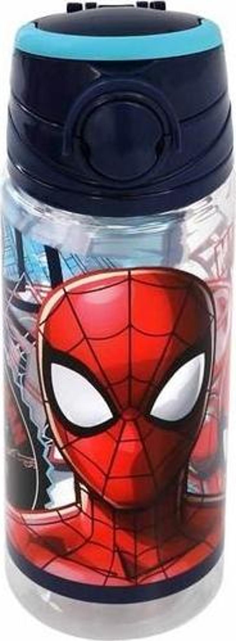 Spıderman Plastik Matara 500ml Torn W2