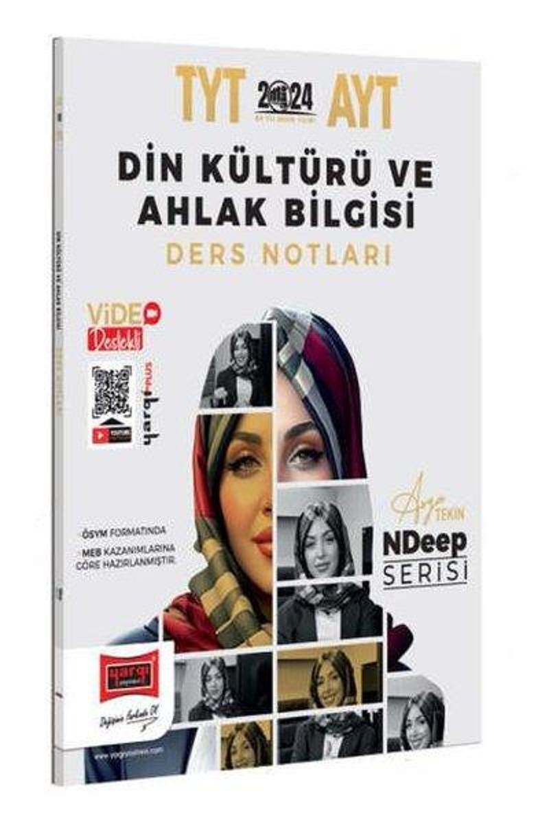 2024 TYT - AYT Din Kültürü ve Ahlak Bilgisi NDeep Serisi Ders Notları