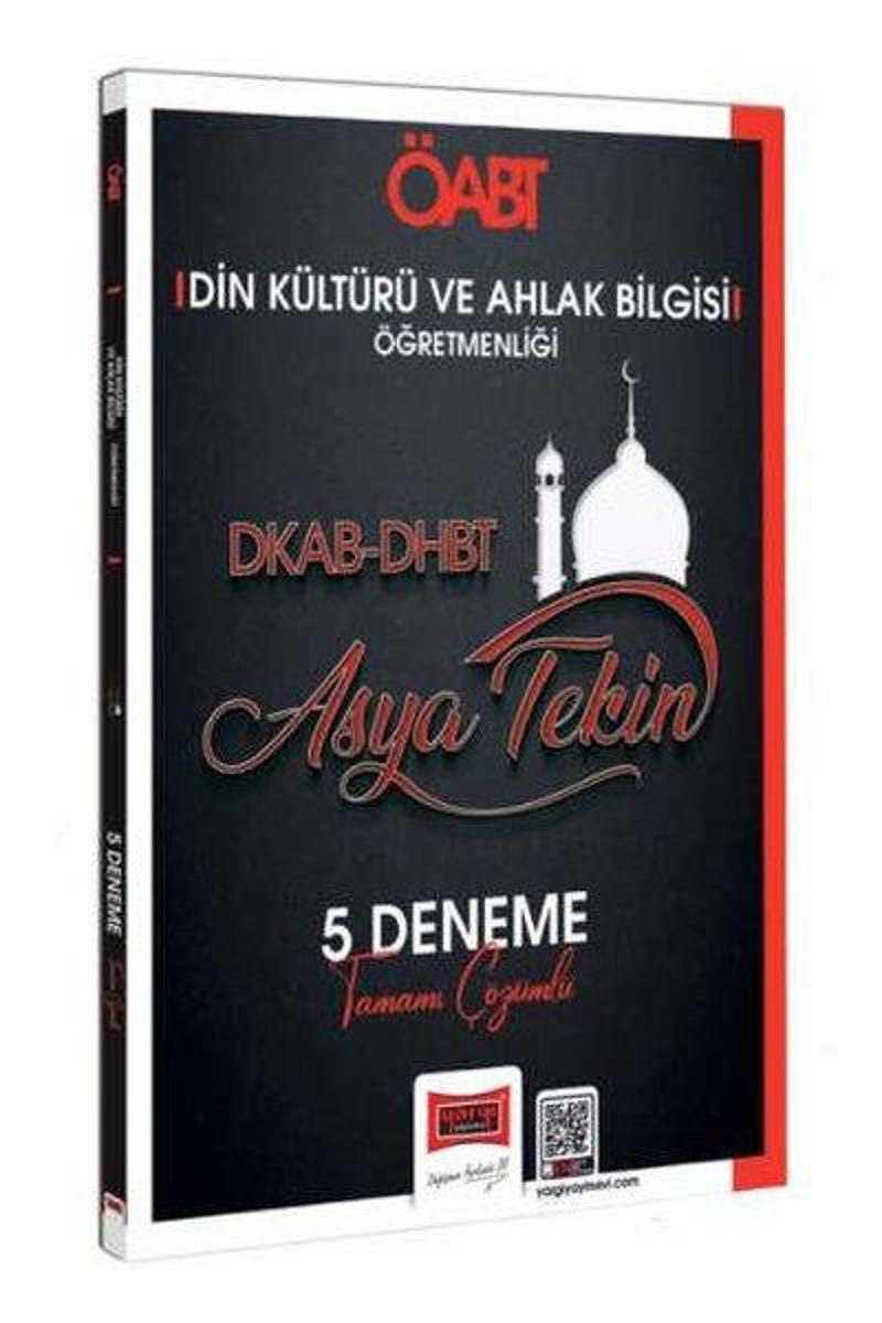 2024 KPSS ÖABT DKAB - DHBT Din Kültürü ve Ahlak Bilgisi Öğretmenliği Tamamı Çözümlü 5 Deneme