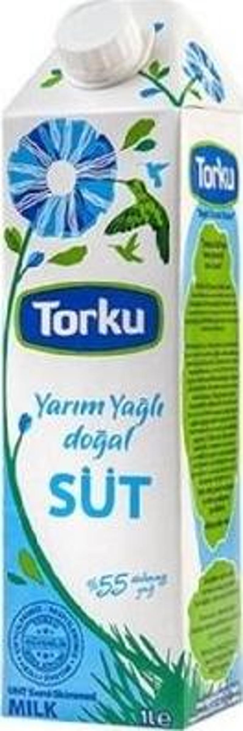 Süt Yarım Yağlı 1 Lt. (4'lü)