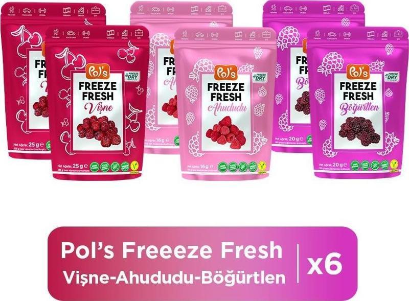 Freeze Fresh Kırmızı Meyveler Paketi