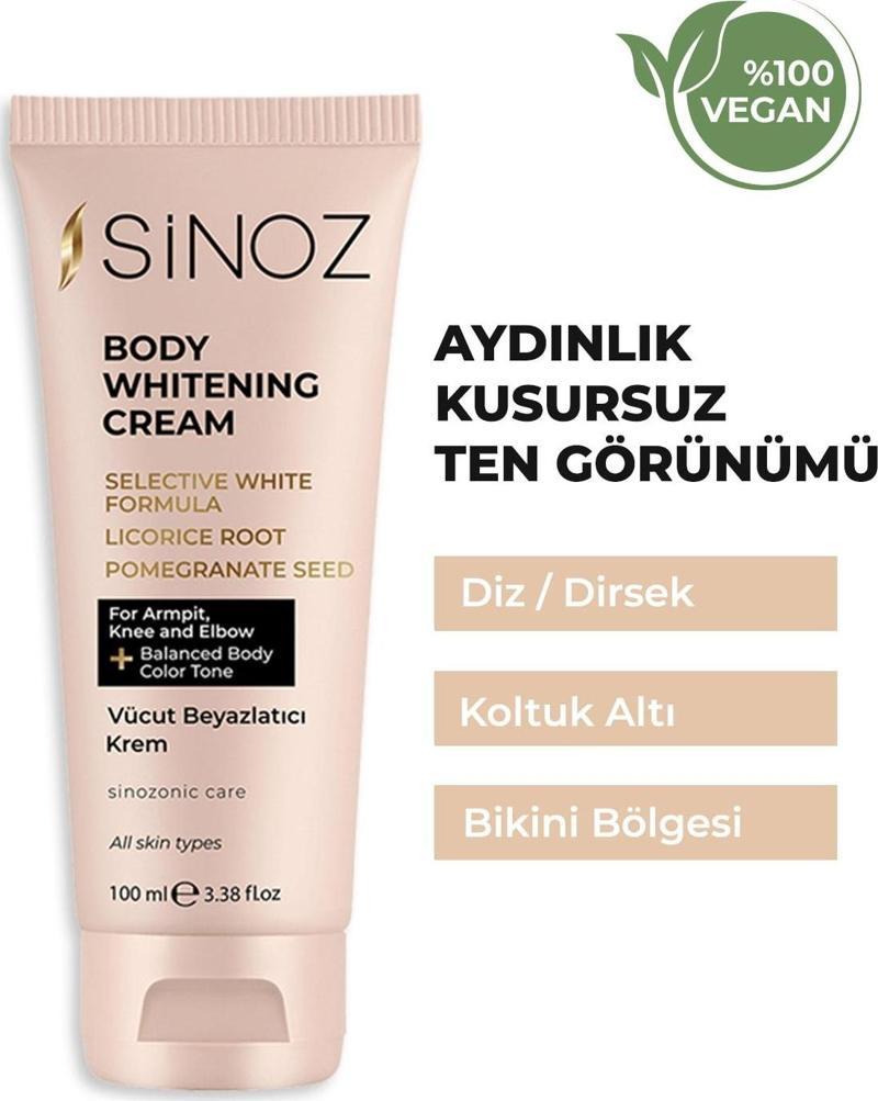 Vücut Beyazlatıcı Kararma Karşıtı Krem 100 Ml