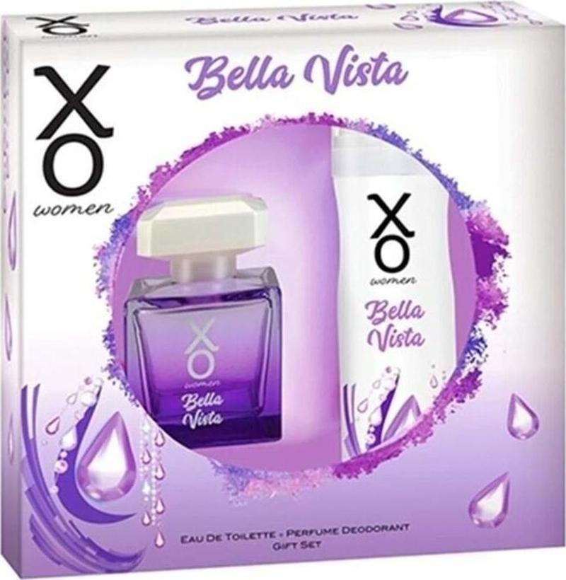 Bella Vista Edt 100Ml Kadın Parfüm 125 Ml Deodorant