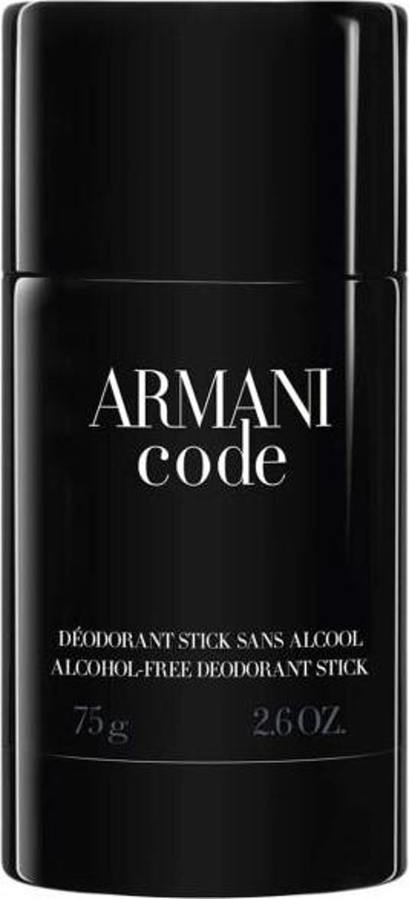 Armani Code Homme Erkek Deostick 75 Ml 3360372115526