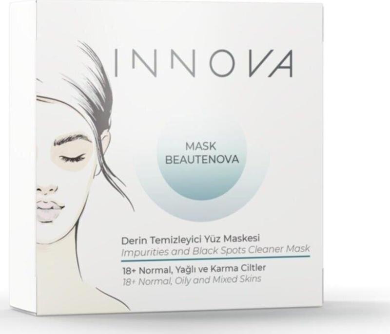 Innova İnnova Mask Beautenova Siyah Nokta Giderici - Arındırıcı Maske 8*5 Ml