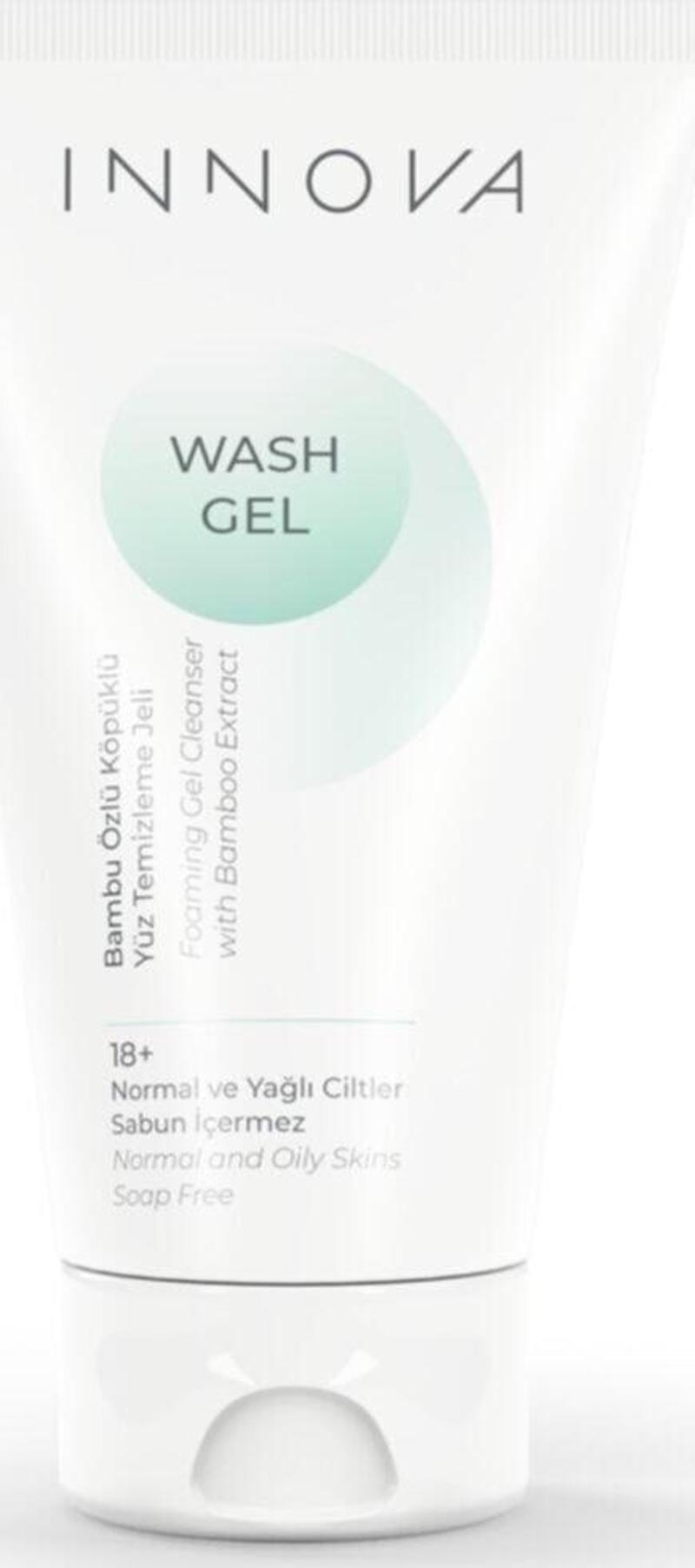 Innova Wash Gel Yüz Temizleme Jeli 150Ml Oily Skin