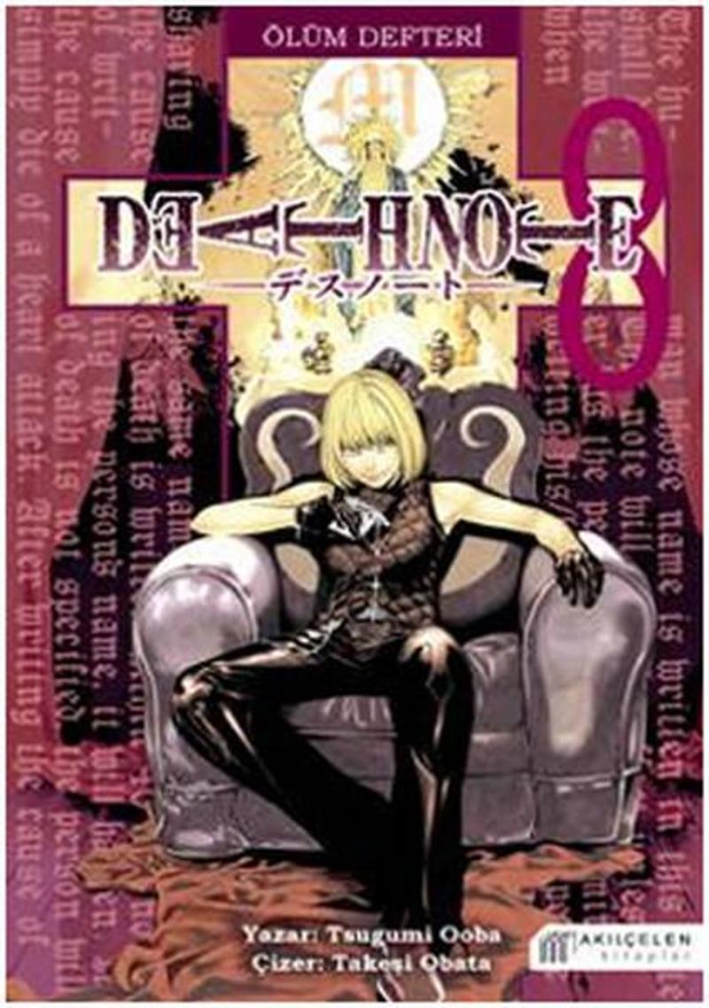 Akılçelen Kitaplar Death Note - Ölüm Defteri 8 - Tsugumi Ooba