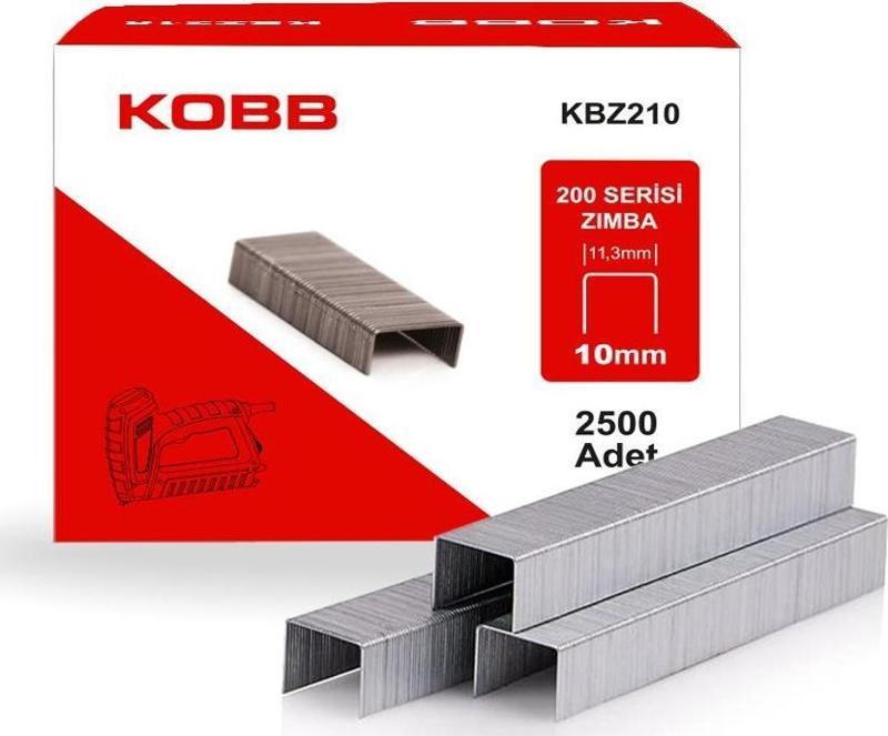 KBZ210 10mm 2500 Adet 200 Serisi Ağır Hizmet Tipi Zımba Teli