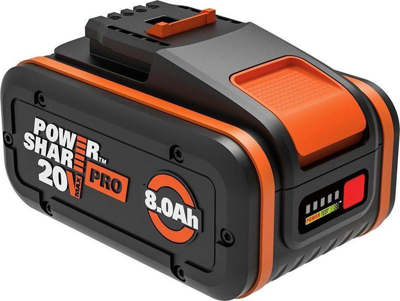 WA3648 20Volt 8.0Ah. Li-ion PowerShare Pro Yedek Akü