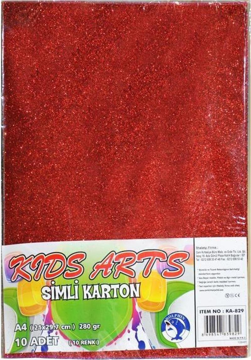 Simli Karton A4 10'lu