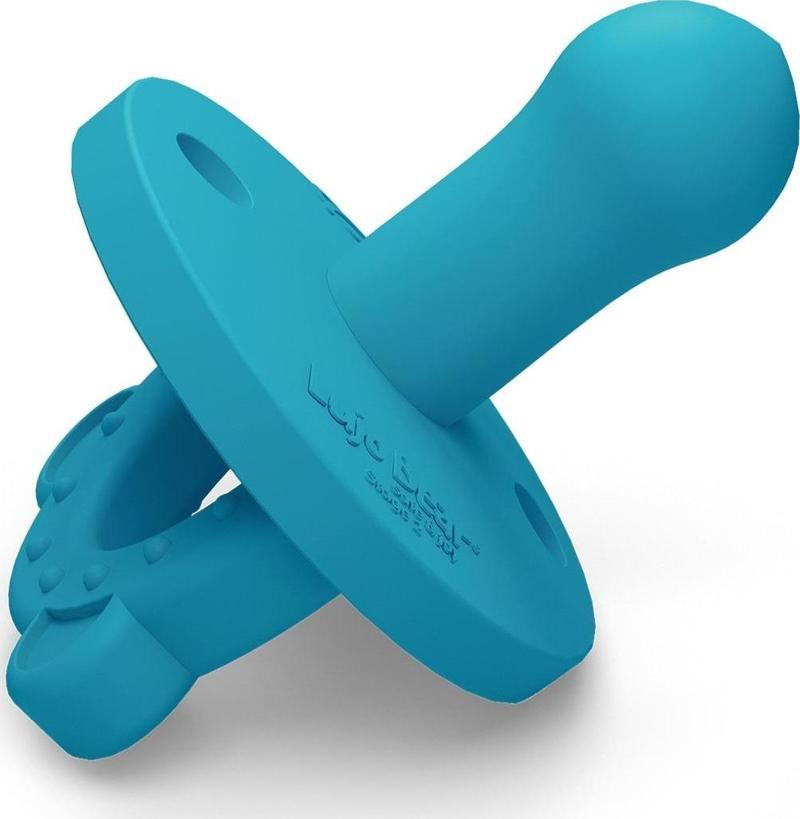 Silikon Emzik Ve Diş Kaşıyıcı +6 Ay (Stage 2) Turquoise
