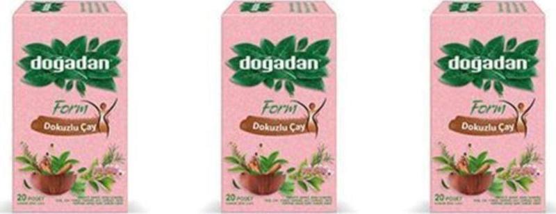 Form Dokuzlu Çay X 3 Paket