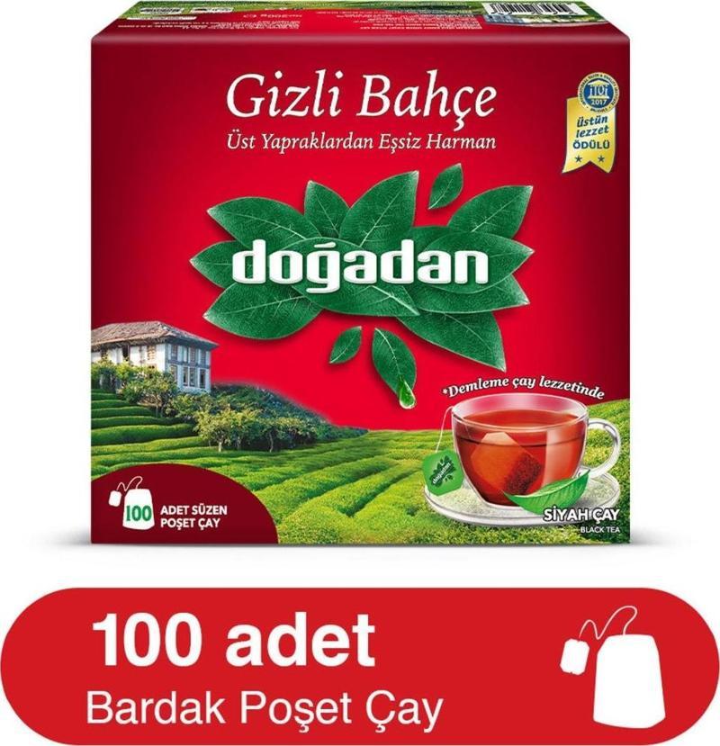 Gizli Bahçe Bardak Poşet Çay 100'Lü