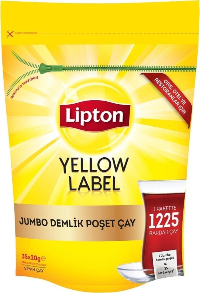 Yellow Label Jumbo Demlik Poşet Çay 35 X 20 Gr