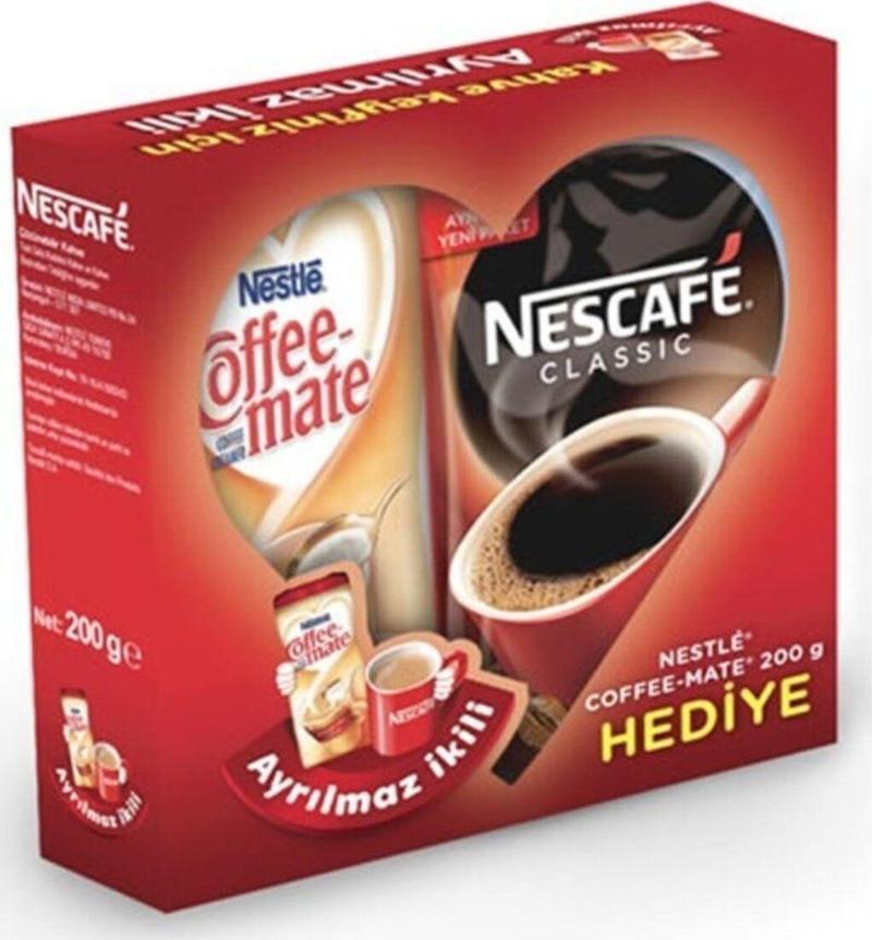 Classic Eko 200 Gr + 200 Gr Coffe Mate Hediyeli