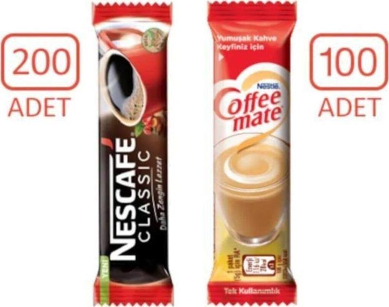 Classic Hazır Kahve 200 X 2 G + Coffee Mate Kahve Kreması 100 X 5 G