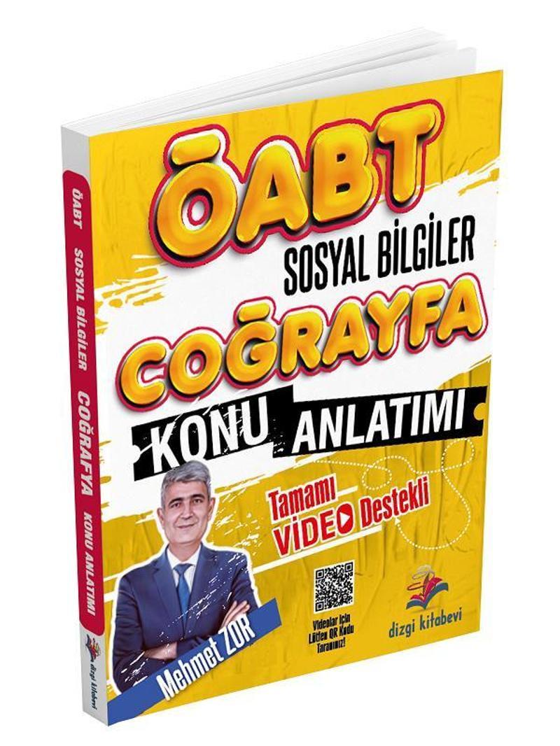 Dizgi Kitap ÖABT Sosyal Bilgiler Öğretmenliği Coğrafya Konu Anlatımı - Mehmet Zor