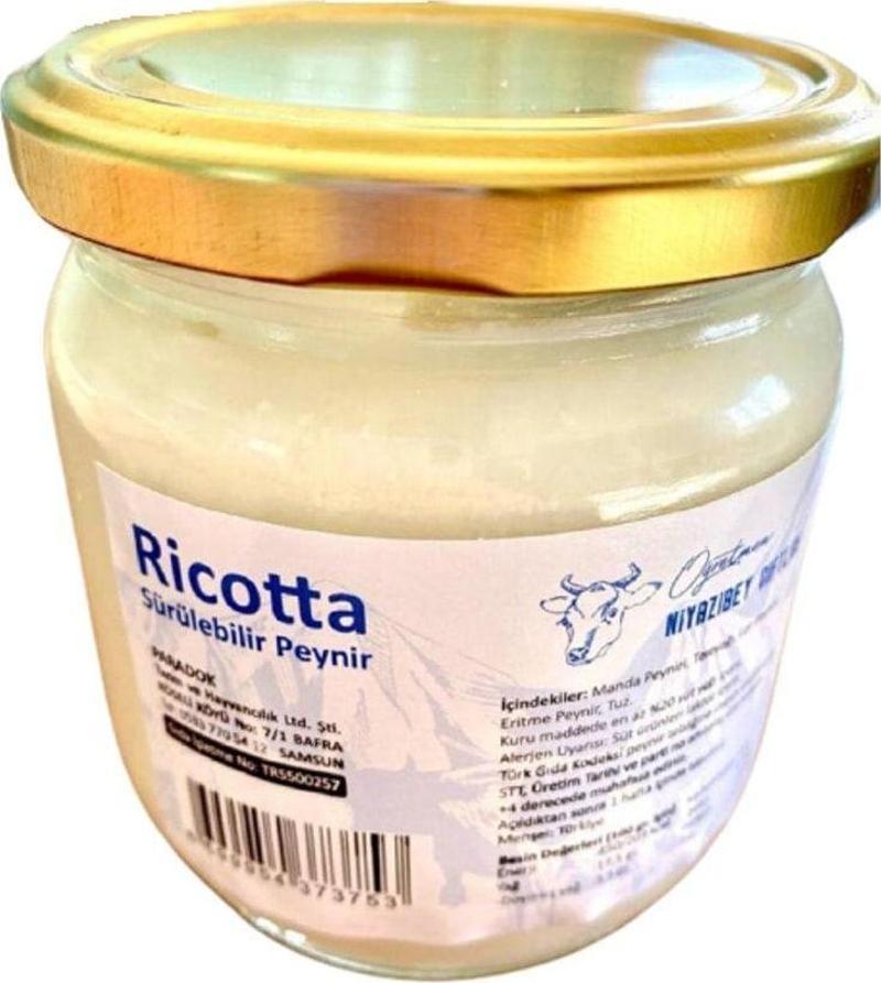 Ricotta Doğal Katkısız Sürülebilir Peynir