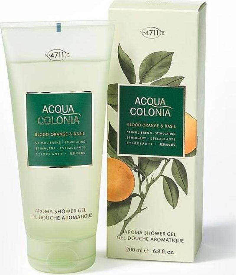 Acqua Colonia Blood Orange & Basil Shower Gel Erkek Duş Jeli 200ML