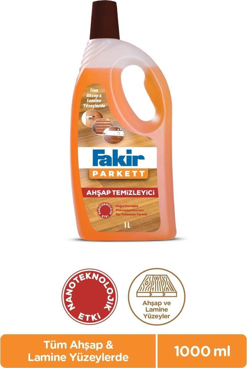 Parkett Nano Teknolojili Ahşap Temizleyici 1000ml