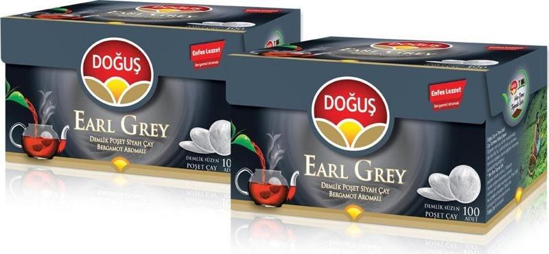 Earl Grey Demlik Poşet Çay 100x3,2 gr X 2 Adet