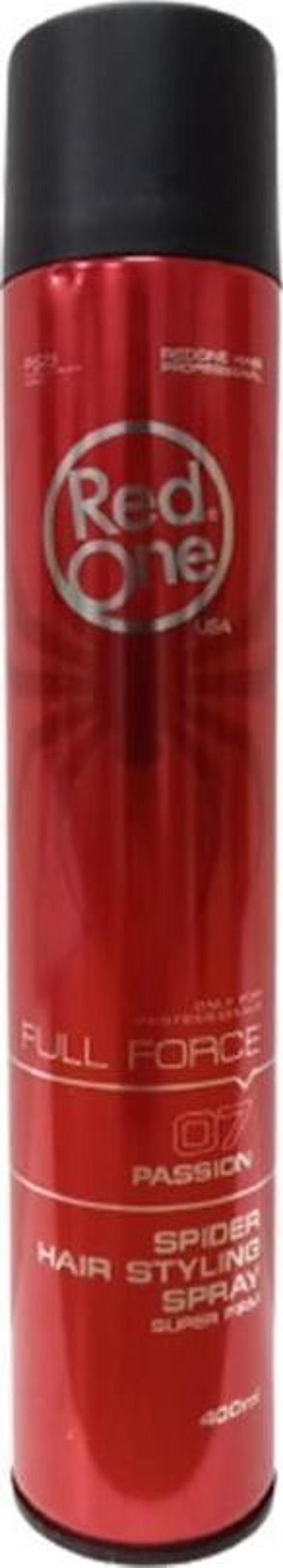 Red One Full Force 07 Passion Spider Hair Styling Sprey 400 ml.