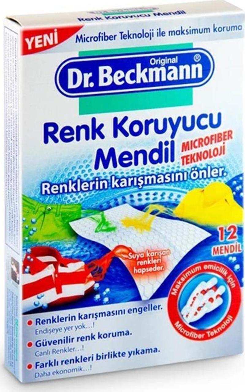 Dr. Beckmann Renk Koruyucu Mendil 12li