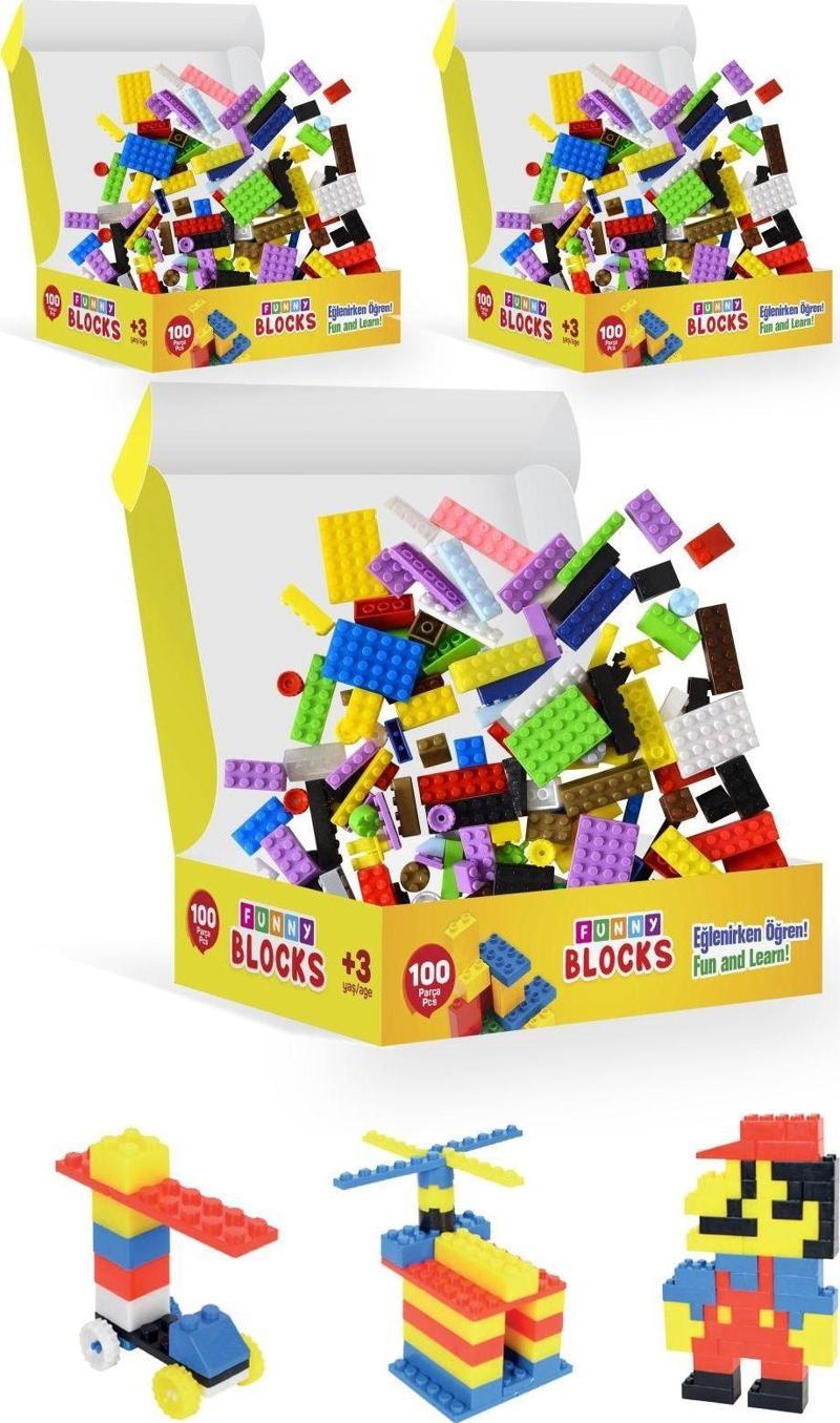 Funny Blocks Mini 300 Parça Eğlenceli Bloklar