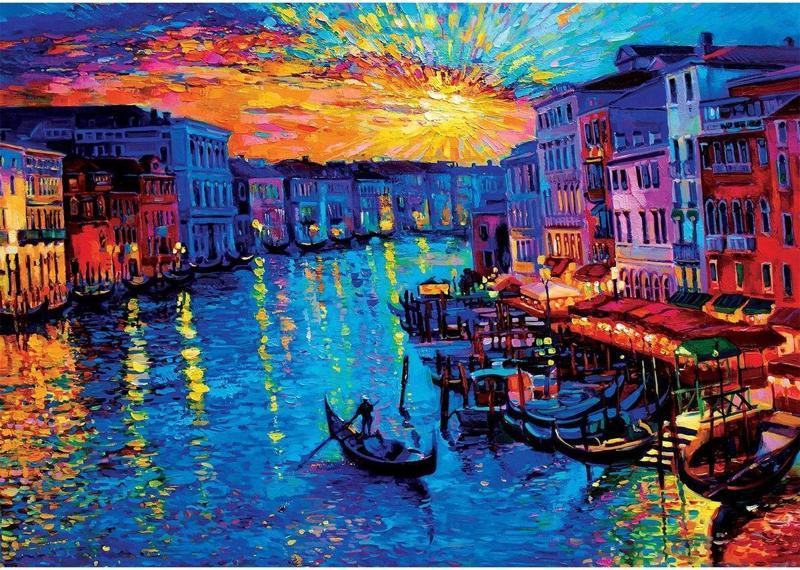 Puzzle 1000 Parça İtalya Venedik 48X68 Cm